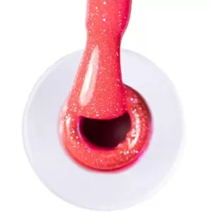Glitter Pink LED/UV Gel Polish Flash / Гель-лак для ногтей 6мл