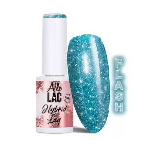 Glitter Blue LED/UV Gel Polish Flash / Гель-лак для ногтей 6мл