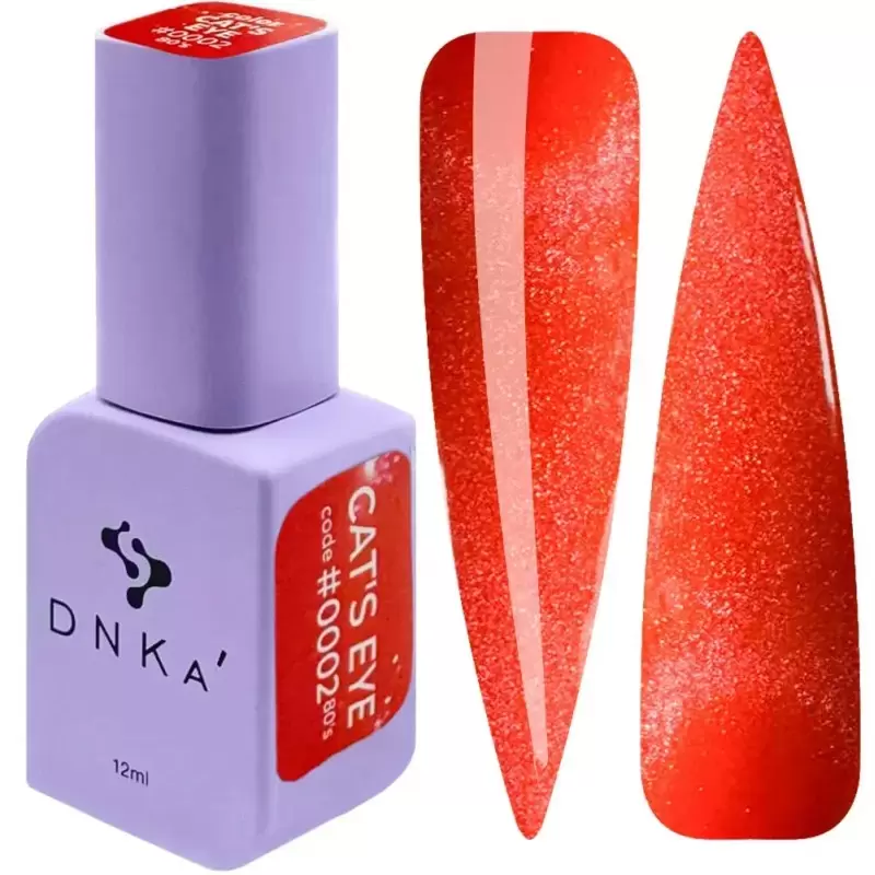 DNKa' Color Gel Polish Cat's Eye 80's 0002