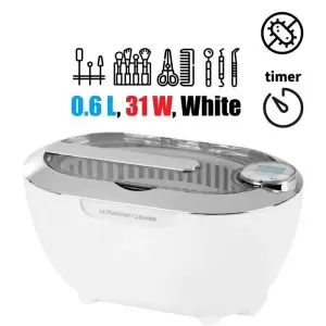 Ultragarsinis valiklis ACD-3840 tūris 0,6 l, 31 w, balta