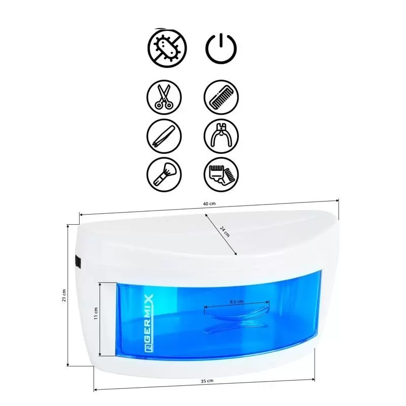 Sterilizatorius Germix Single HQ UV-C 8 W Sterilizatorius Germix Single HQ UV-C 8 W