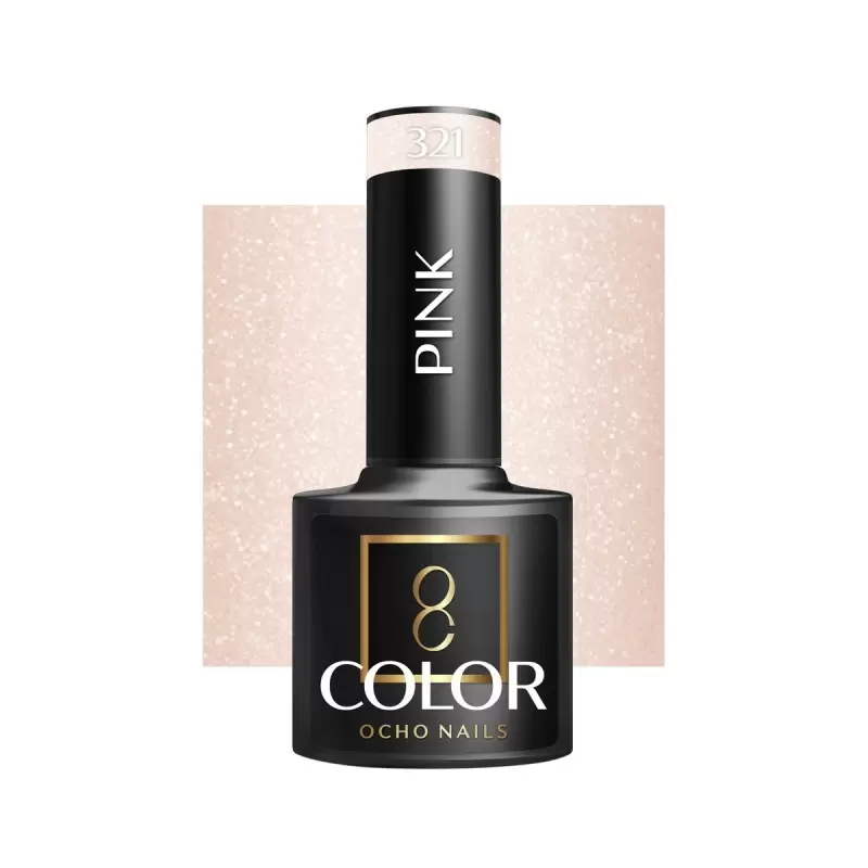 OCHO Nails Rosa 321 / Nail Polonês 5ml OCHO Nails Rosa 321 / Nail Polonês 5ml