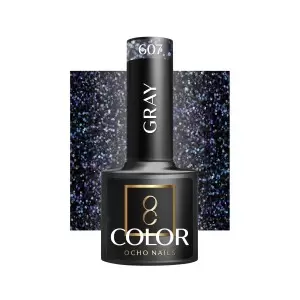 OCHO Nagai pilka 607 / Nagų lakas 5ml