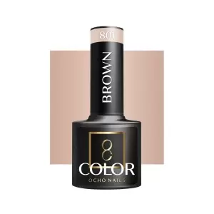 OCHO NAILS BROWN 801 / 5ml Nagų Lenkų gelis