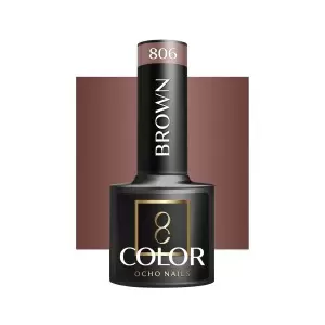 OCHO Nails Brown 806 / 5ml Nagų Lentras