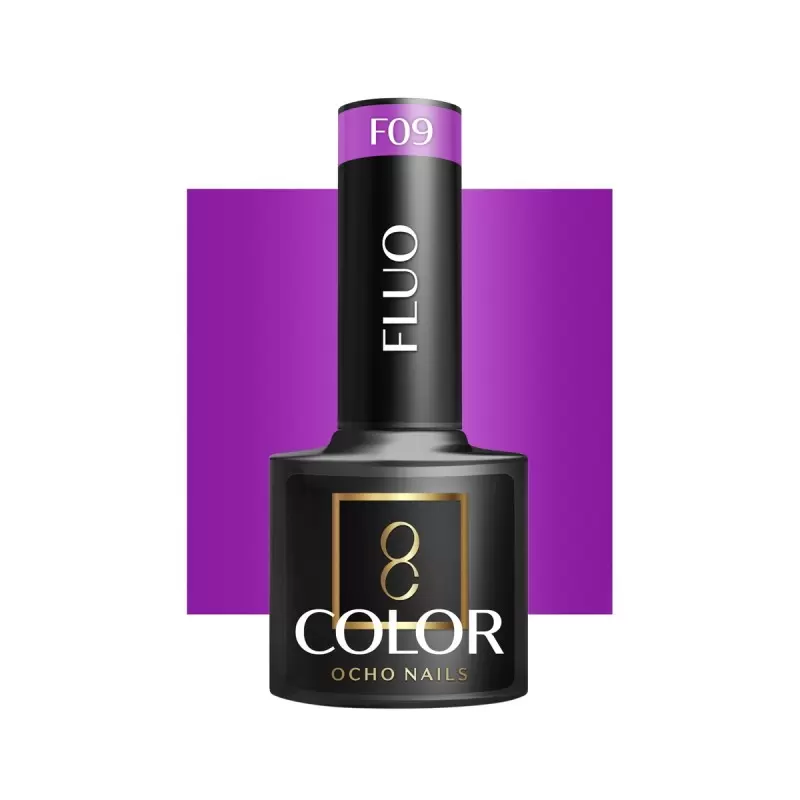 OCHO Nagai Fluko F09 / 5ml Nagų lako gelis OCHO Nagai Fluko F09 / 5ml Nagų lako gelis