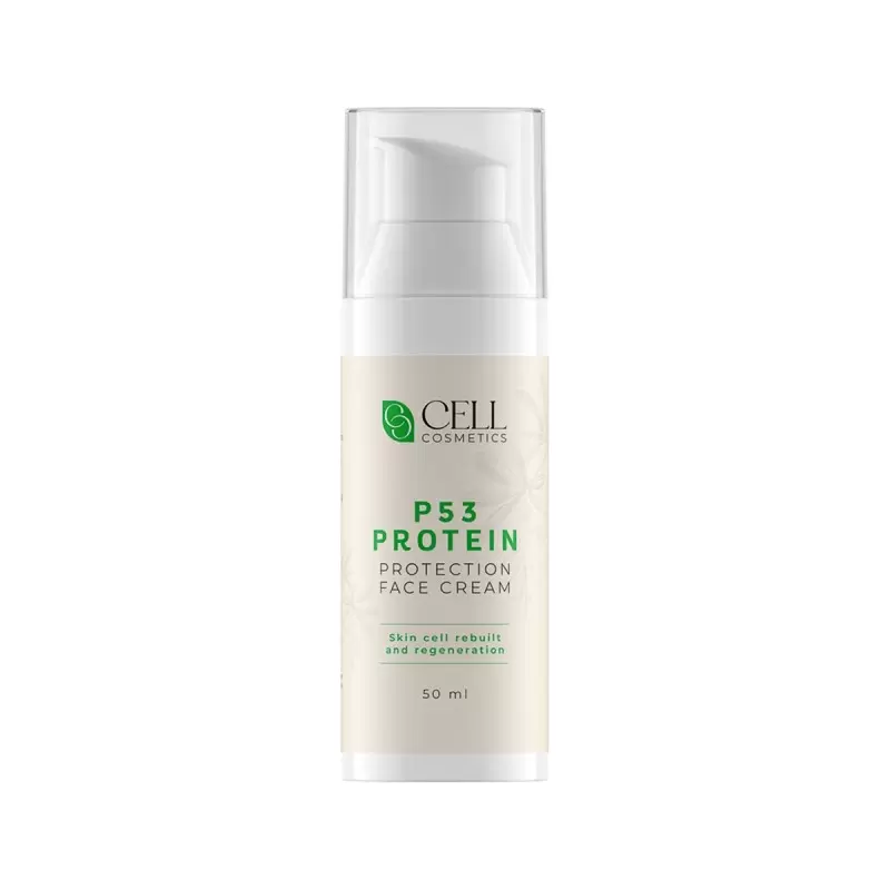 CELL COSMETICS Защитный крем для лица – P53 Protein – крем для лица 50 мл CELL COSMETICS Защитный крем для лица – P53 Protein – крем для лица 50 мл