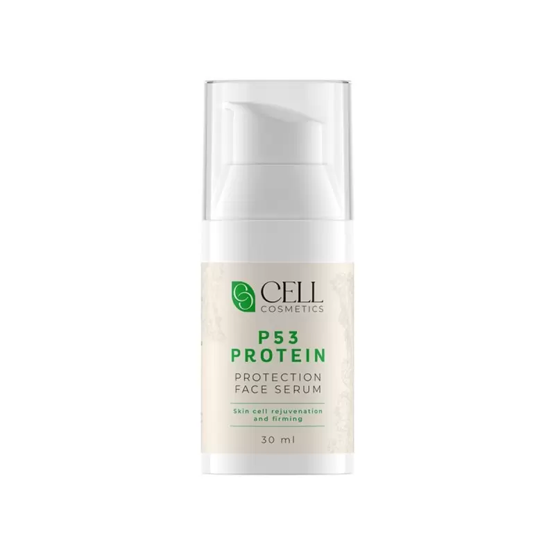 CELL COSMETICS Сыворотка для лица – Концентрированная сыворотка для лица с протеином P53 30 мл CELL COSMETICS Сыворотка для лица – Концентрированная сыворотка для лица с протеином P53 30 мл