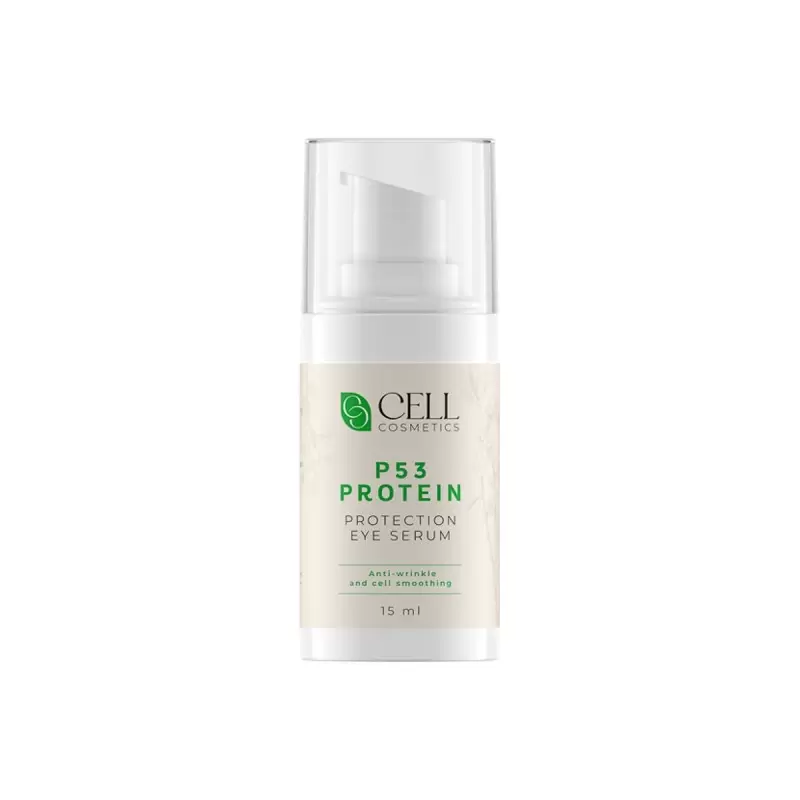 CELL COSMETICS Сыворотка для глаз – Концентрированная сыворотка для глаз с протеином P53 15 мл CELL COSMETICS Сыворотка для глаз – Концентрированная сыворотка для глаз с протеином P53 15 мл
