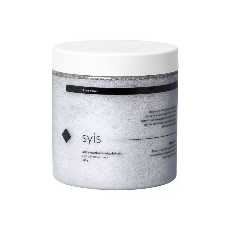 Syis Azure Velvet – соль для ванн для ног с мочевиной 600 г Syis Azure Velvet – соль для ванн для ног с мочевиной 600 г
