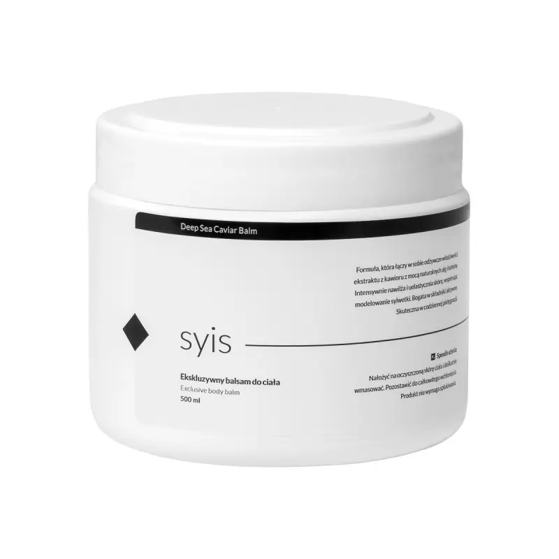 "Sys" giliavandenių jūra ikrai - išskirtinis kūno balzamas 500 ml "Sys" giliavandenių jūra ikrai - išskirtinis kūno balzamas 500 ml