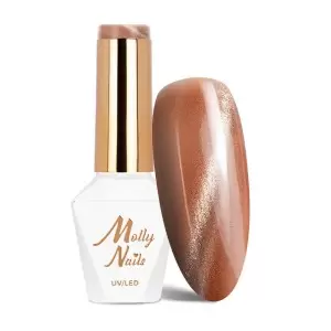 Гель-лак LED/UV Gel Polish Molly Nails Cat Eye Metallic 215 8g