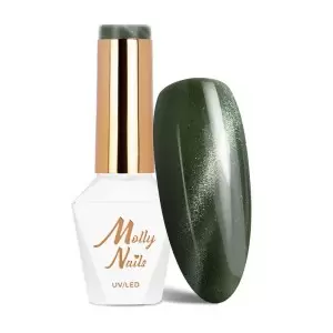 Гель-лак LED/UV Gel Polish Molly Nails Cat Eye Metallic 213 8g