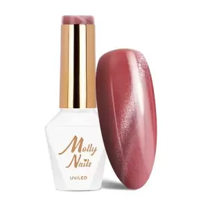 Гель-лак LED/UV Gel Polish Molly Nails Cat Eye Metallic 211 8g
