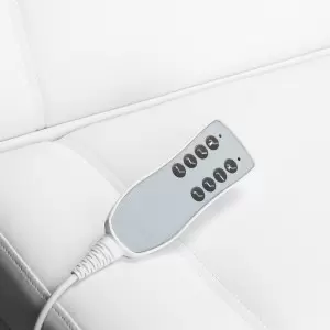 Kosmetinė kėdė Azzurro LUX 4M elektrinis, baltas, su stovu
