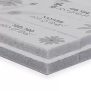 Одноразовые полировальные диски Aba Group 100/180 Flowers, блок из 15 шт.