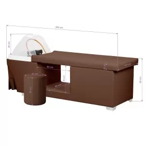 Plovimo kėdė Gabbiano galva Spa Maldives Brown