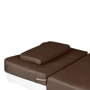 Profesionalus chaise poilsio su įmontuotu automobilių plovimo gabaliukais Gabbiano Bali galvos SPA plovimo poilsio ruda