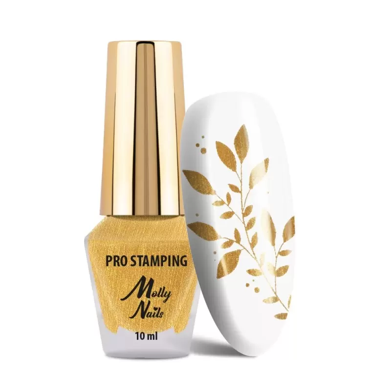 Molly Nails PRO Stamping gold 10ml Molly Nails PRO Stamping gold 10ml