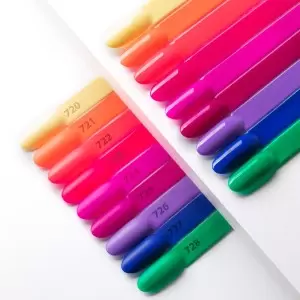 Гель-лак LED/UV Gel Polish Molly Power Flower 724 Fuchsia 8g