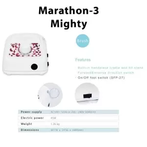 Фрезер MARATHON Mighty с ручкой нового поколения H35 35000 об/мин. Gray