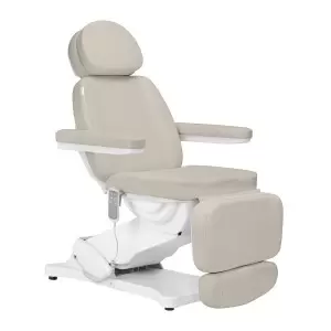 Электро косметологическое кресло SILLON CLASSIC 3 мотора, цвет морской соли