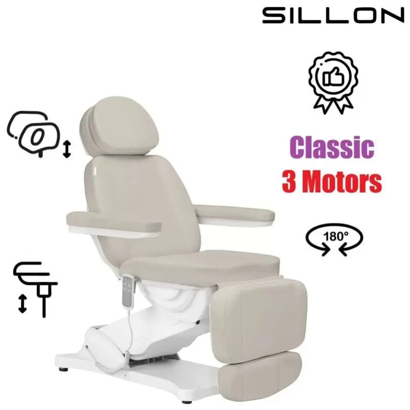 Electro kosmetologijos kėdė SILLON Klasikinis 3 variklis, jūros druska Electro kosmetologijos kėdė SILLON Klasikinis 3 variklis, jūros druska