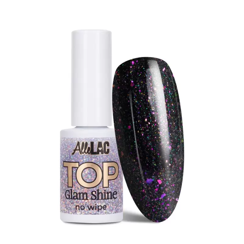 "Allelac" viršaus "Nuvalykite" Glam Shine "-" Sparkle 7G " "Allelac" viršaus "Nuvalykite" Glam Shine "-" Sparkle 7G "