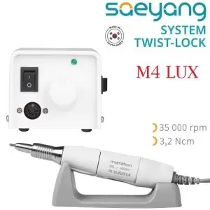 MARATHON M4 LUX FRANIGGING CON UNA GENINO DI GENERAZIONE H35 35000 RPM. Bianco