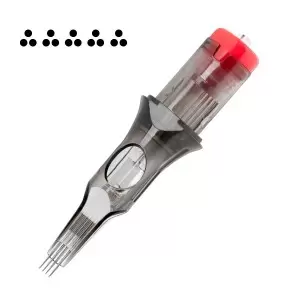 Картридж для татуировок El Cartel V2 - 5 InRow 0.30 3RLX Long Taper, 10 шт.
