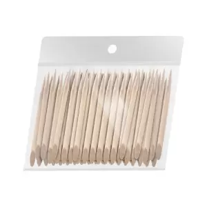 100 PCs. Palillos de madera para manicura y cutícula 6,5 cm. OCHO Uñas