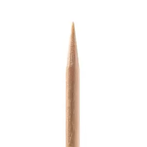 100 vnt. Mediniai lazdelės manikiūro ir odelės 6.5 cm OCHO Nagai