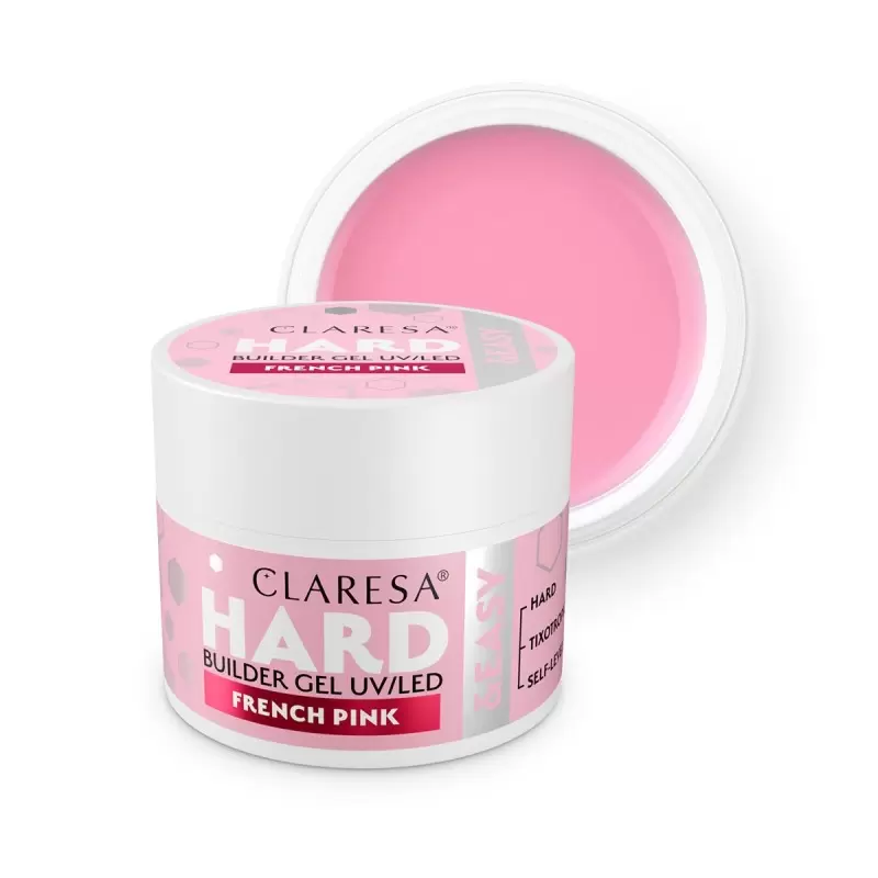 CLARESA HARD&EASY СТРОИТЕЛЬНЫЙ ГЕЛЬ ФРАНЦУЗСКИЙ РОЗОВЫЙ 45 г CLARESA HARD&EASY СТРОИТЕЛЬНЫЙ ГЕЛЬ ФРАНЦУЗСКИЙ РОЗОВЫЙ 45 г