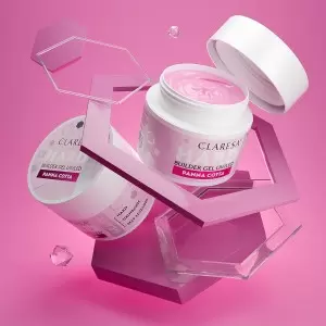 CLARESA HARD&EASY СТРОИТЕЛЬНЫЙ ГЕЛЬ ПАННА-КОТТА 12 г