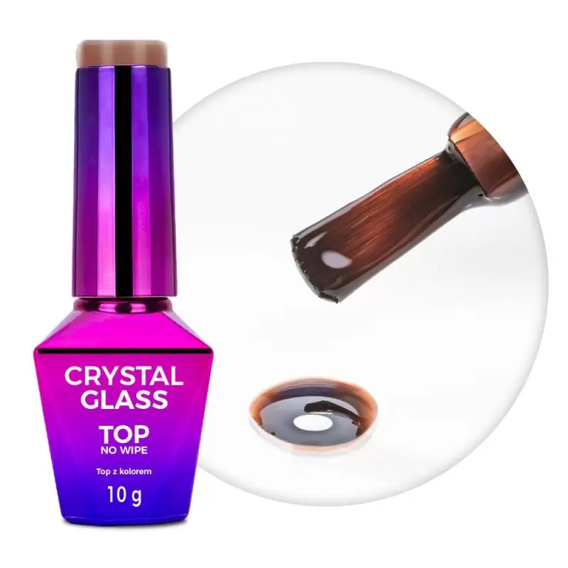 Top no wipe Crystal Glass 10g Chocolate Top no wipe Crystal Glass 10g Chocolate