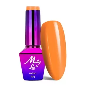 Гель-лак MollyLac AntiDepressant Tangerie 10g - 491