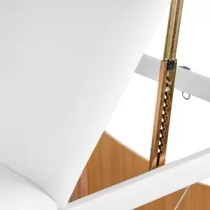 Массажный стол складной деревянный BALANCE 3-секционный 190x70 белый