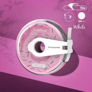 Сменный файл-лента белый в пластиковой катушке 180 грит STALEKS PRO EXPERT
