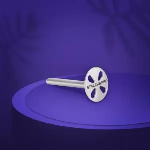 Pedikiūro pagrindas Pagrindas "Staleks Pro Expert Pododisc Chs" su keičiamais failais 180 GRIT 10 mm (5 vnt.)