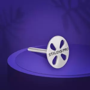 Pedikiūro pagrindas Pagrindas "Staleks Pro Expert Pododisc L" su keičiamais failais 180 Grit 25 mm (5 vnt.)