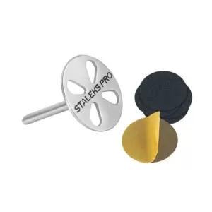 Pedikiūro pagrindas Pagrindas "Staleks Pro Expert Pododisc L" su keičiamais failais 180 Grit 25 mm (5 vnt.)