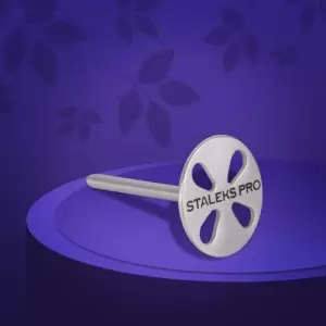 Педикюрный диск-основа удлиненный STALEKS PRO EXPERT PODODISC L со сменными файлами 180 грит 25 мм (5 шт)