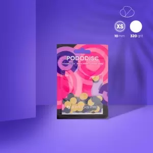 Vienkartiniai failai pedikiūro diskui 10 mm PODODISC XS ekspertas 320 GRIT (50 vnt.)