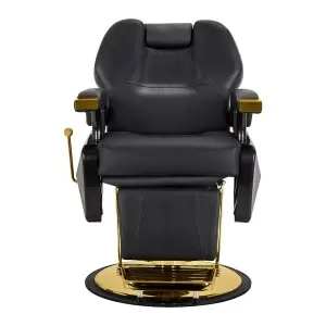 Парикмахерское кресло Hair System New York, черное золото