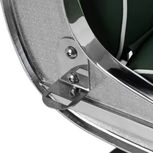 Gabbiano Visionerio kėdė, Chrome Rama Green.