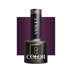 OCHO Nails Violet 411 / 5ml Nagų Lenkų gelis