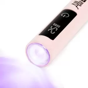 УФ/LED лампа для ногтей AlleLac 1.6 Вт для гибридных лаков и гелей 8809 розовая