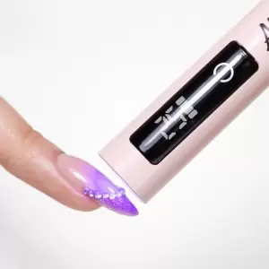 UV / LED alleac 1.6 W nagų lemputė hibridiniams žibintai ir 8809 rožiniai geliai