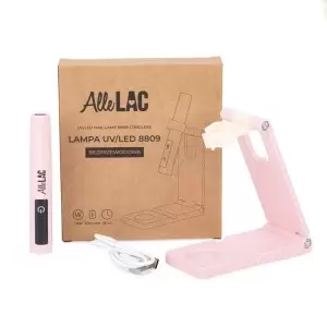 UV / LED alleac 1.6 W nagų lemputė hibridiniams žibintai ir 8809 rožiniai geliai