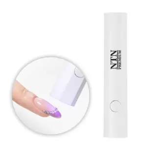 NTN Premium LED nagų lemputė su 3 w hibridinių žibintų ir gelių modelis 8806, balta.